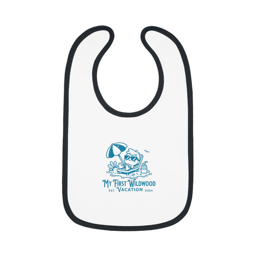 Wildwood Baby Jersey 'My first Wildwood Vacation Bib