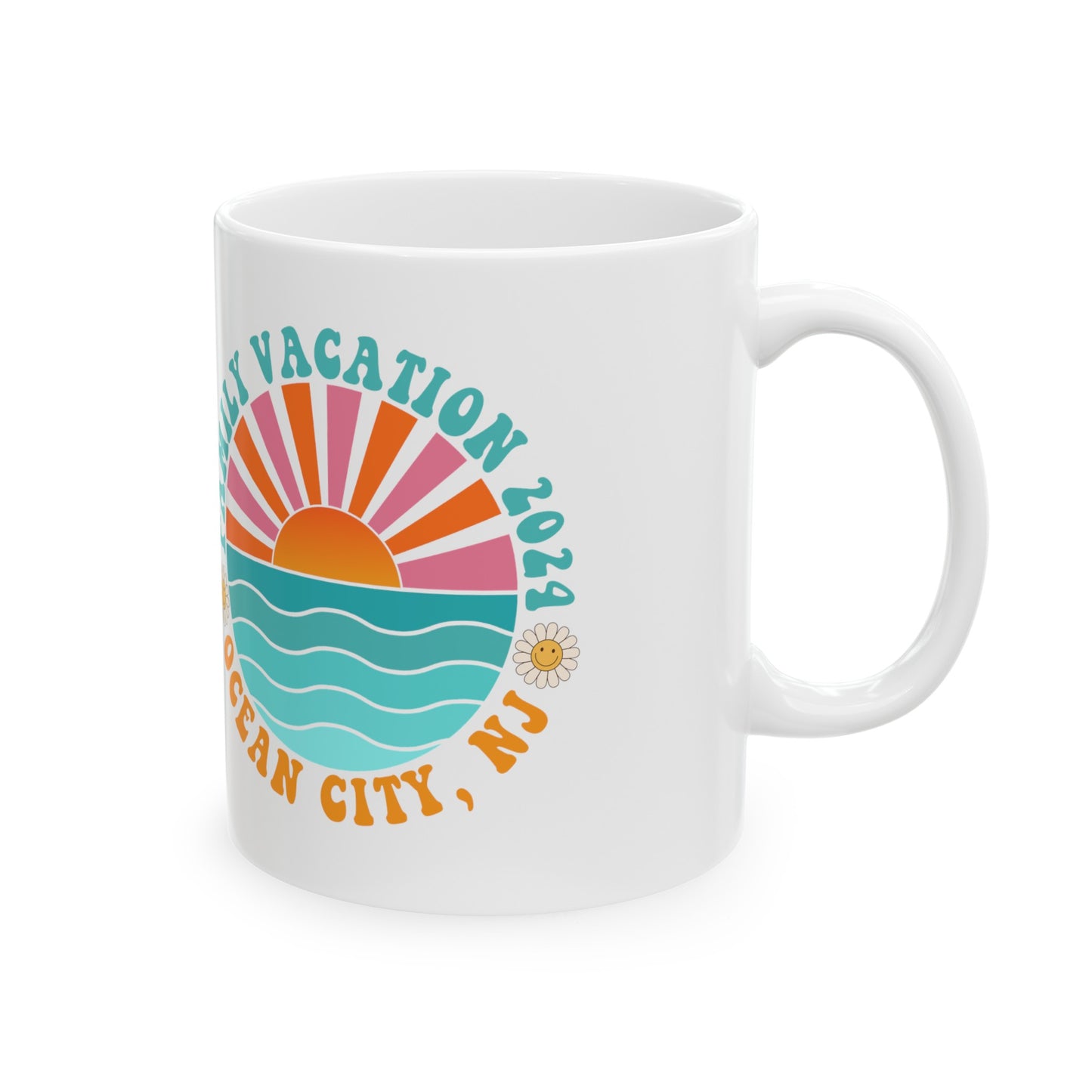 Ocean City, NJ Family Vacation Coffee Mug Matching Memories Mugs