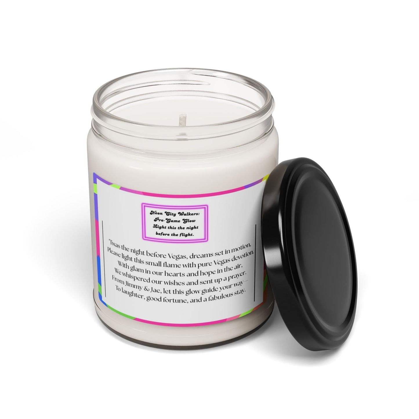‘Twas the Night Before Vegas – Neon City Walkers Candle