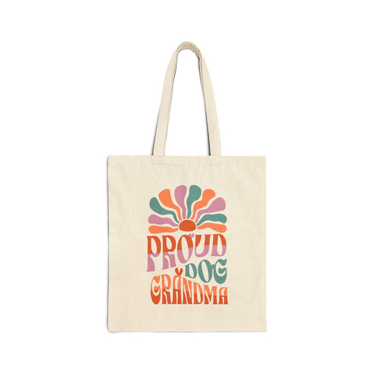 Dog Lover 'Proud Dog Grandma' Tote Bag Gift for Doggy Grandmoms