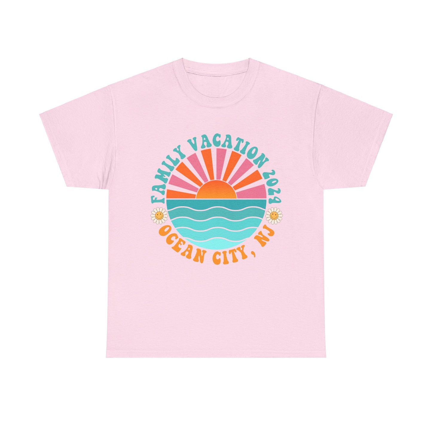 Family Vacation Ocean City NJ 2024 Matching Tee Shirts