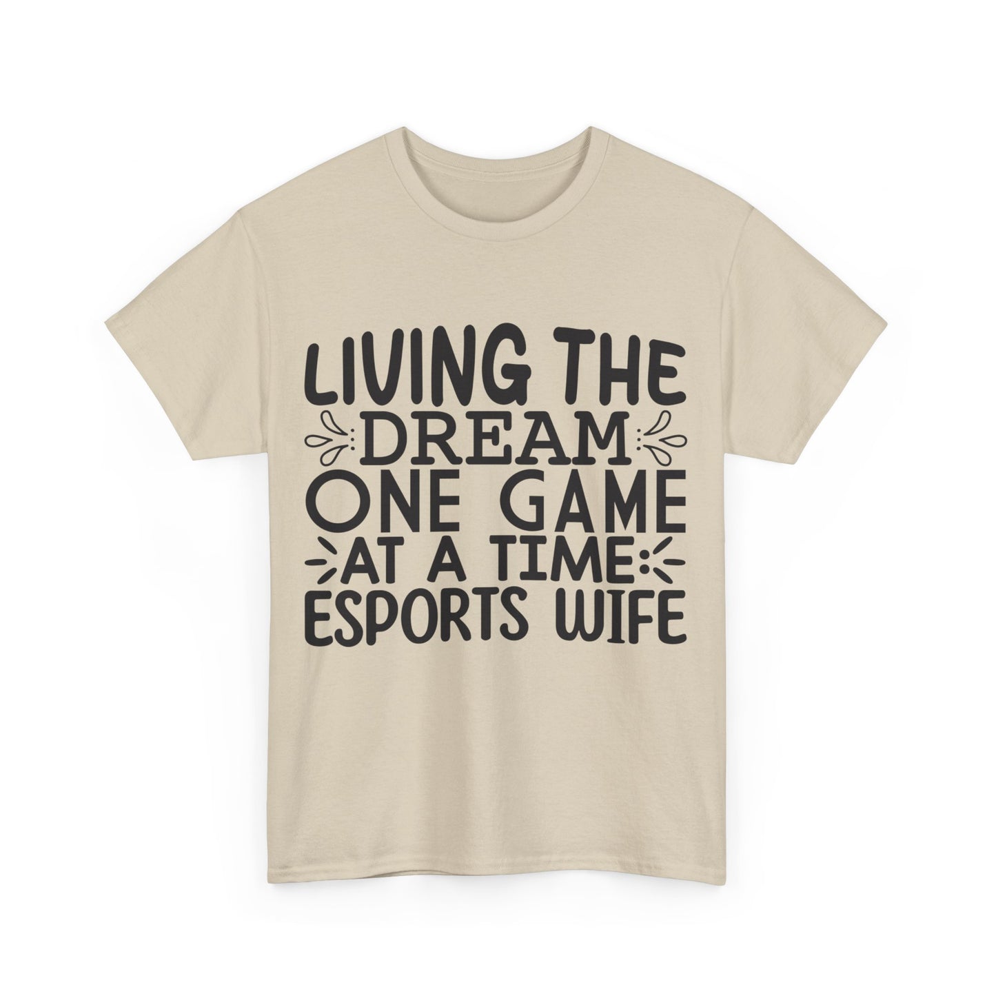 Gamer Wife Esports Champ T-Shirt Cheering Gaming Husbands Tournament Apparel Video Game Playing Spouses Competition Arena E-Gaming E-Sports