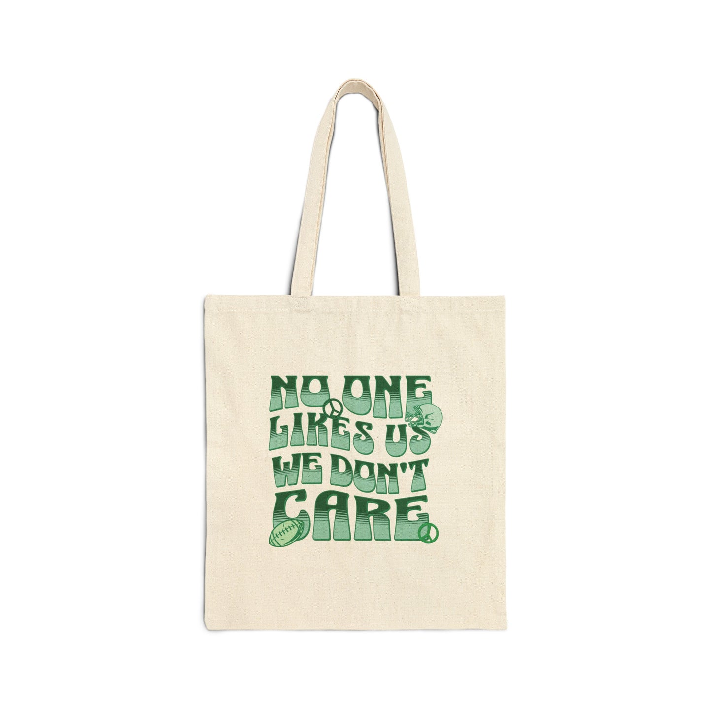 Philadelphia Football 'No One Likes Us We Don't Care' Tote Bag