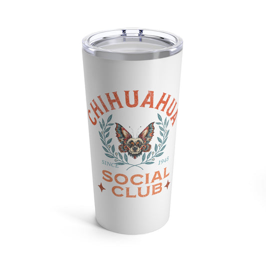 Chihuahua Social Club Coffee Tumber Gift for Dog Lovers