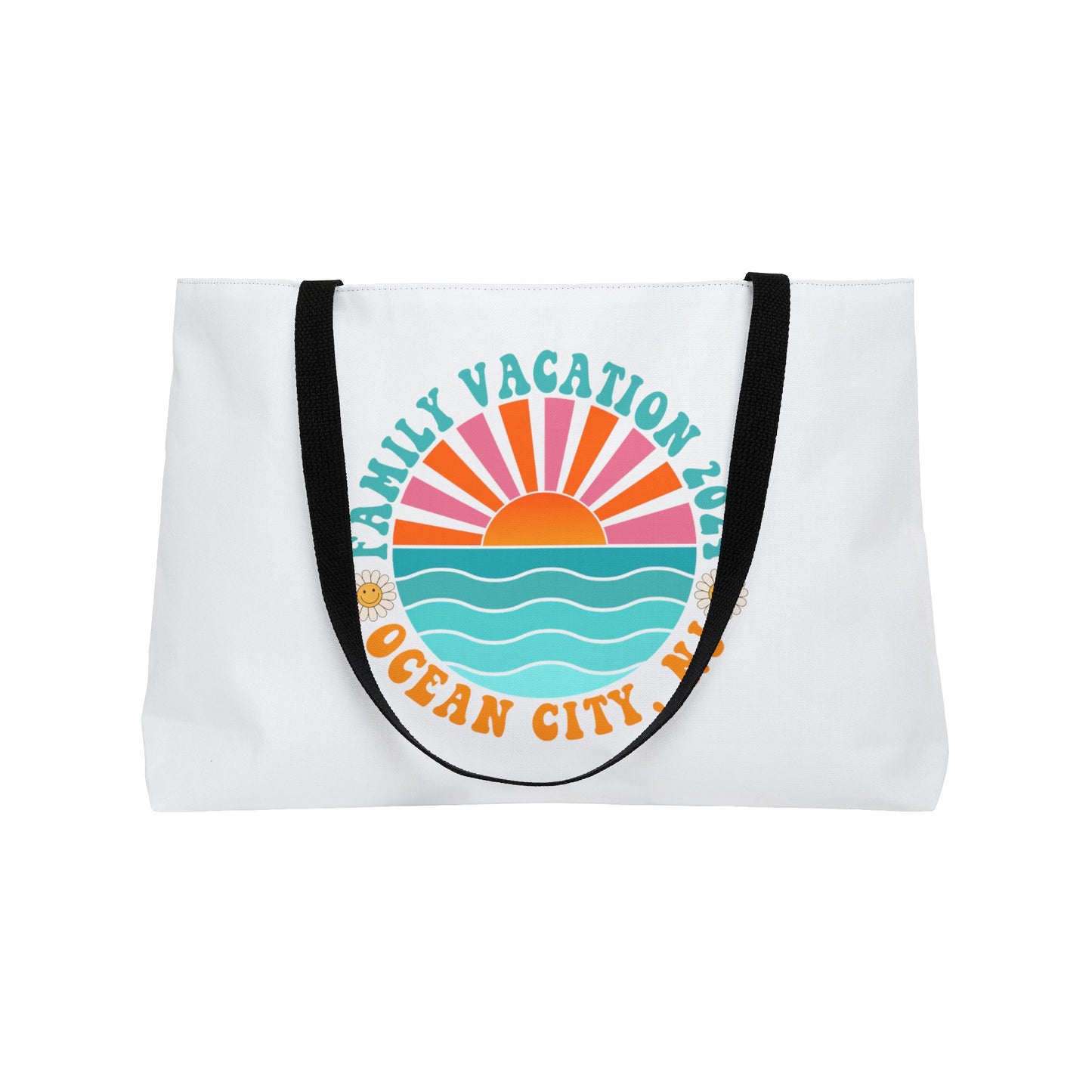 Ocean City NJ Family Vacation 2024 Weekender Beach Bag