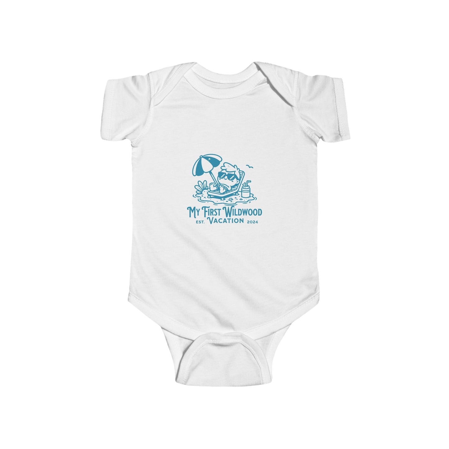 Wildwood Infant Jersey Shore 'My First Wildwood Vacation' Onesie