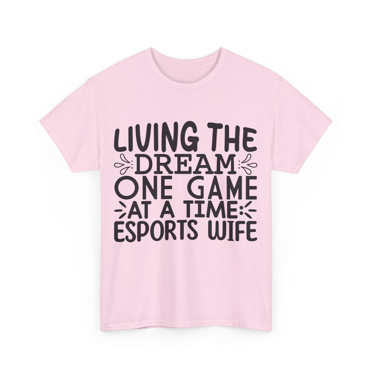 Gamer Wife Esports Champ T-Shirt Cheering Gaming Husbands Tournament Apparel Video Game Playing Spouses Competition Arena E-Gaming E-Sports