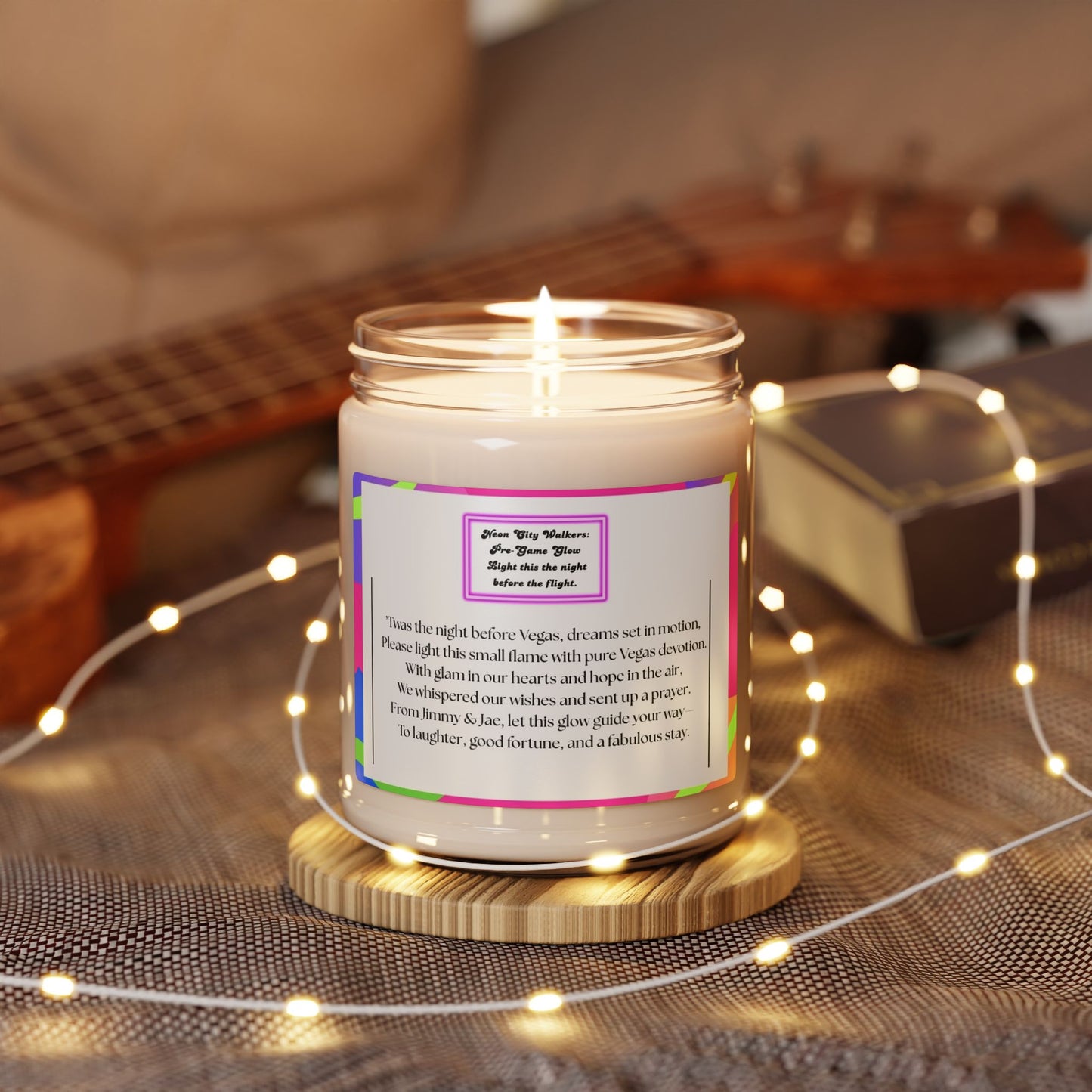 ‘Twas the Night Before Vegas – Neon City Walkers Candle