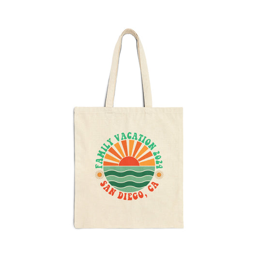 San Diego, CA Family Vacation Tote Bag