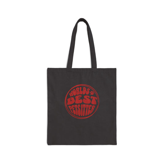 Petsitter World's Best Petsitter Tote Bag Gift