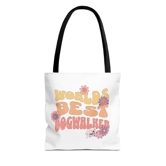 World's Best Petsitter Tote Bag Gift for Pet Care Givers