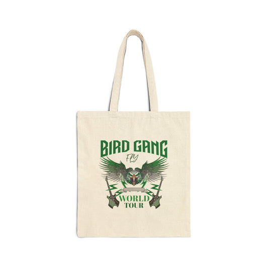 Philadelphia Football Bird Gang Cotton Canvas Tote Bag Gift for Sports Lovers