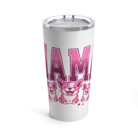 Dog Mom X3 Tumbler Gift for Dog Mamas and Pet Lovers