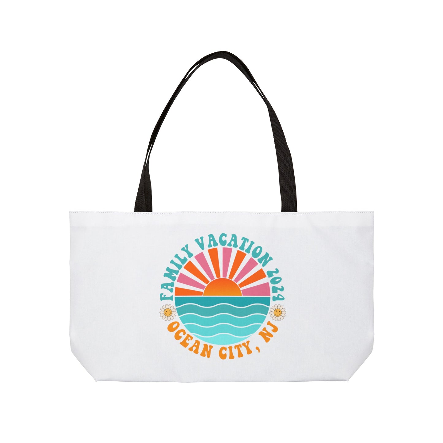 Ocean City NJ Family Vacation 2024 Weekender Beach Bag