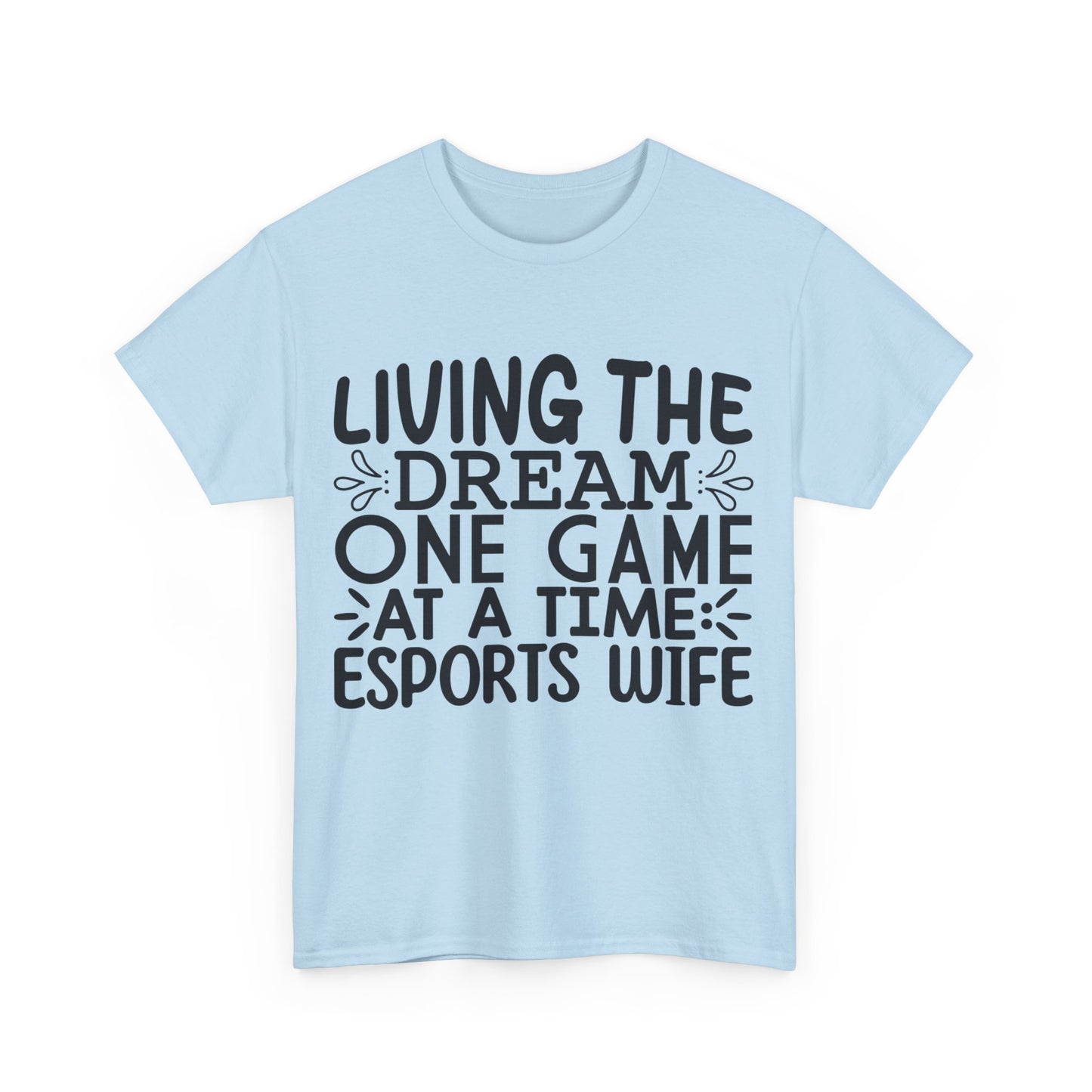 Gamer Wife Esports Champ T-Shirt Cheering Gaming Husbands Tournament Apparel Video Game Playing Spouses Competition Arena E-Gaming E-Sports