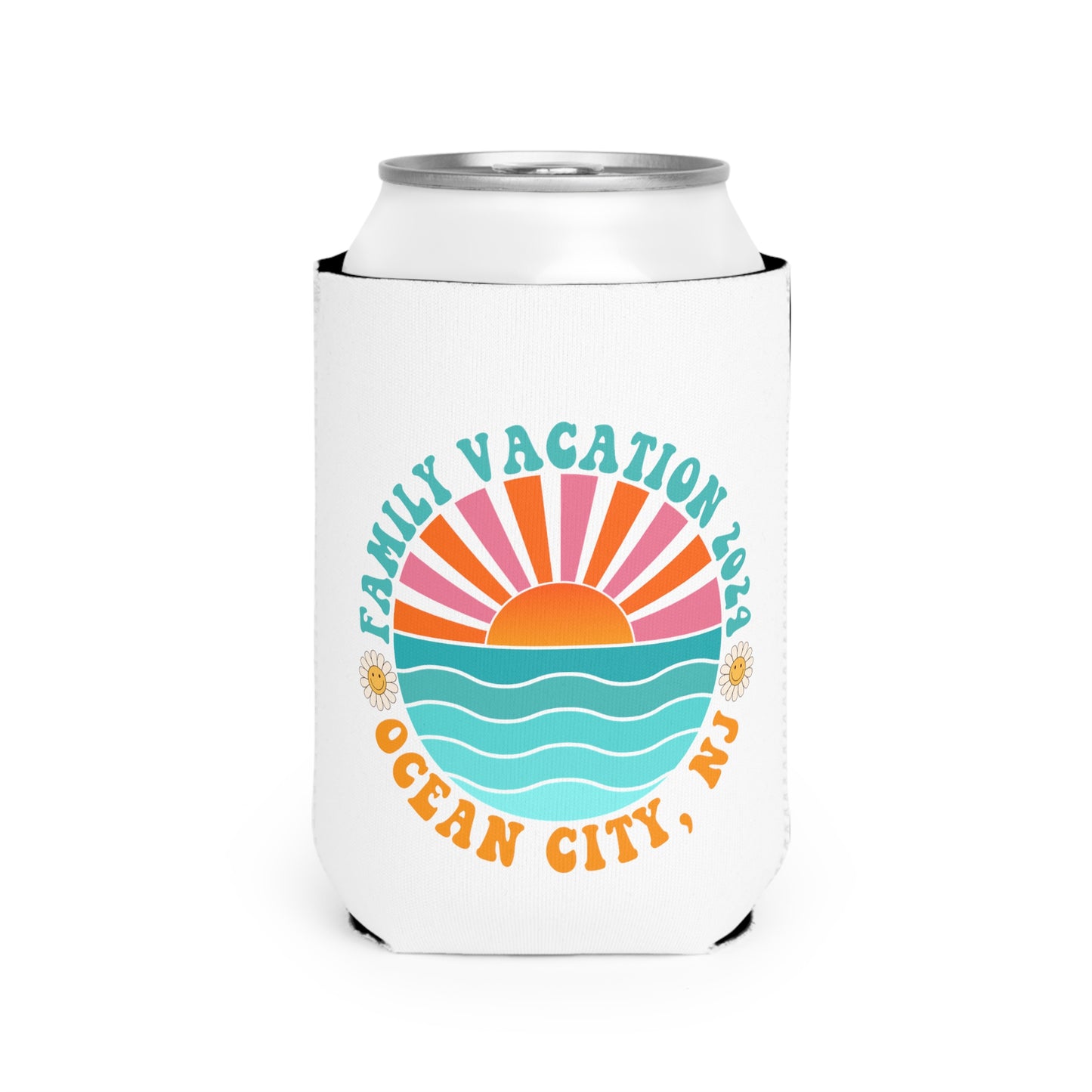 Ocean City NJ Family Vacation 2024 Cooler Sleeve