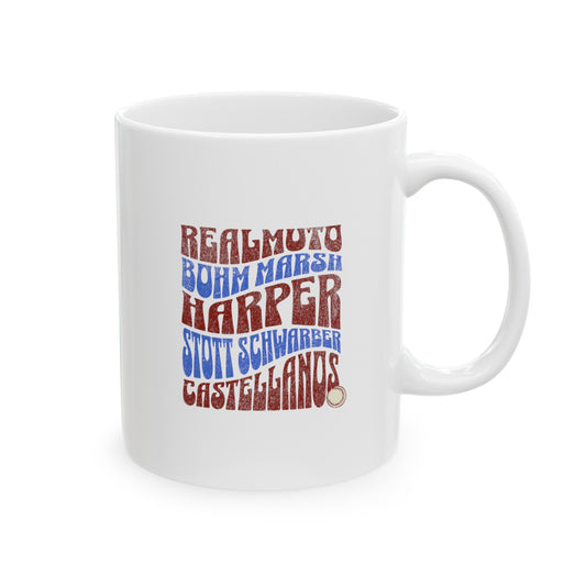 Philadelphia Baseball Players Coffee Mug Gift for Sports Lovers