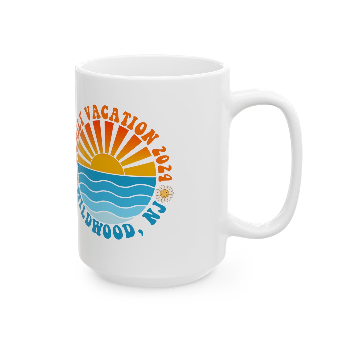 Wildwood NJ Family Vacation Mug Matching Coffee Mugs for Jersey Shore Vacation