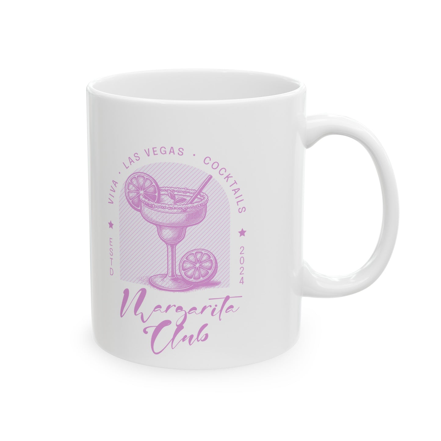 Las Vegas Margarita Club Ceramic Mug  (11oz, 15oz)