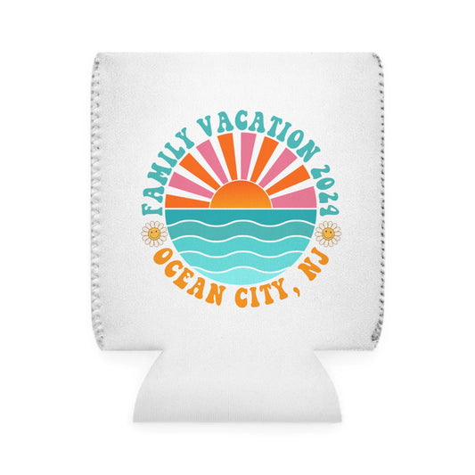 Ocean City NJ Family Vacation 2024 Cooler Sleeve