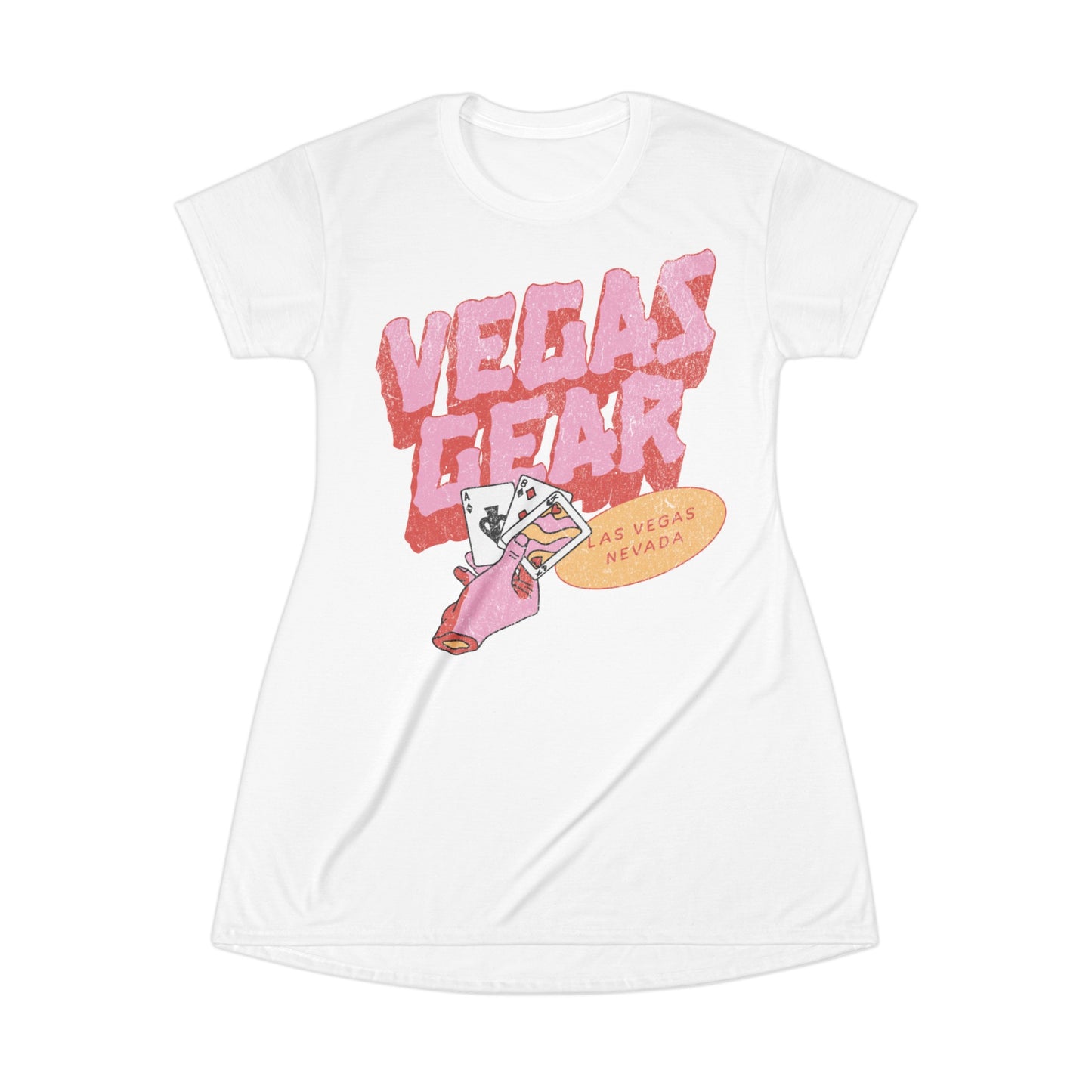 Las Vegas Gear T-Shirt Dress Gift For Las Vegas Lovers