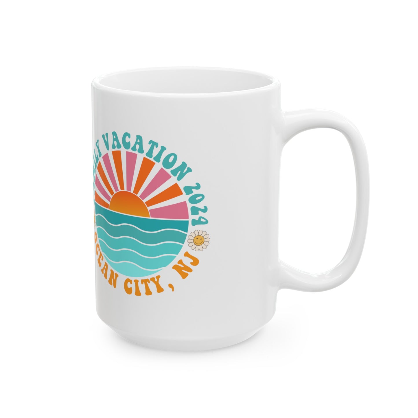 Ocean City, NJ Family Vacation Coffee Mug Matching Memories Mugs