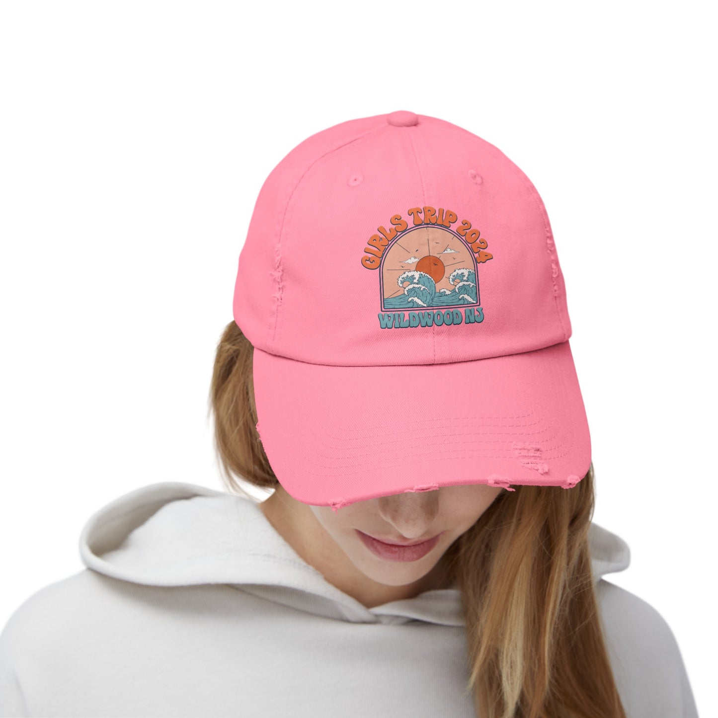 Girls trip Matching Baseball Caps Wildwood, New Jersey 2024 Beach Holiday Shore Visit Girls Night Out Irish Weekend Moms Hats