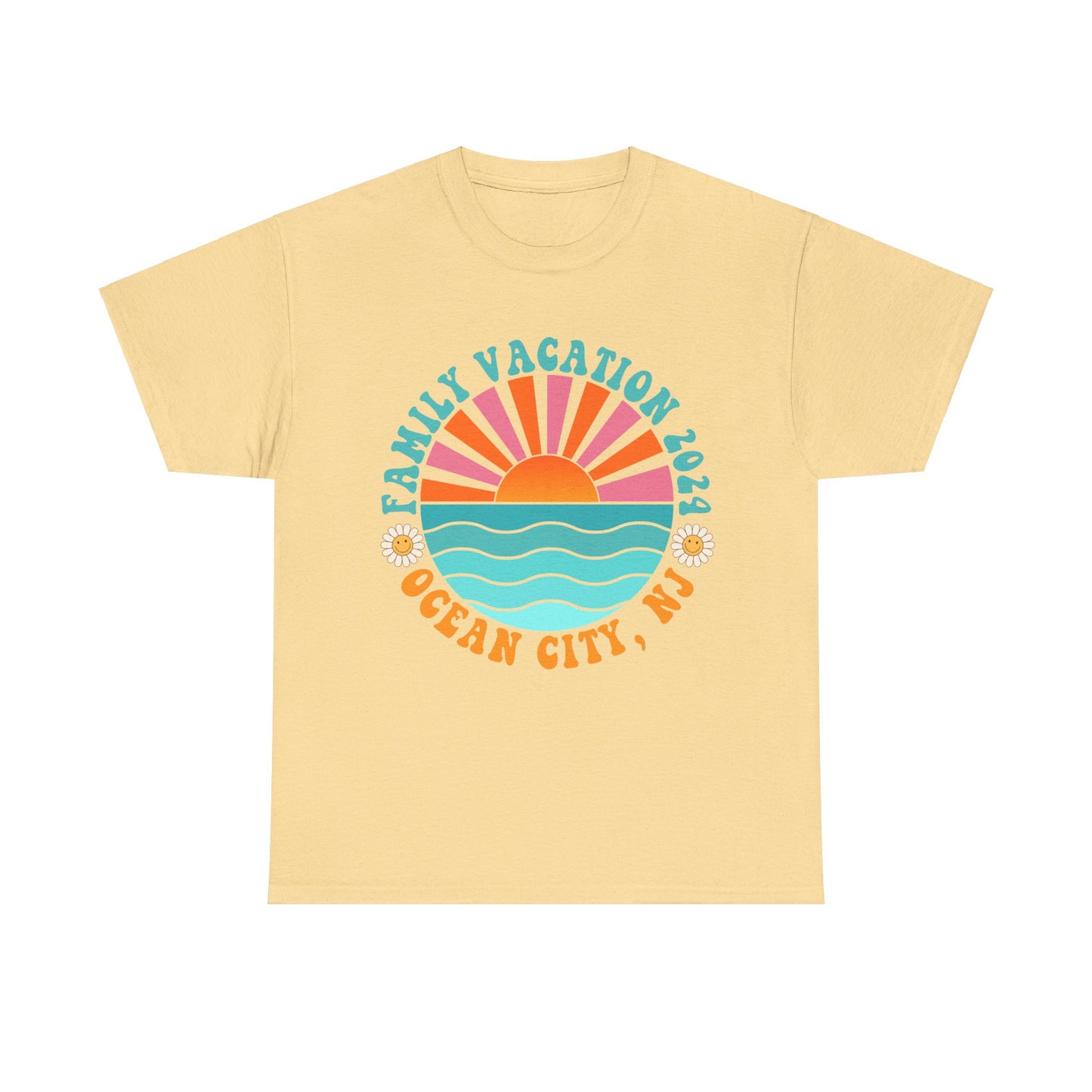 Family Vacation Ocean City NJ 2024 Matching Tee Shirts