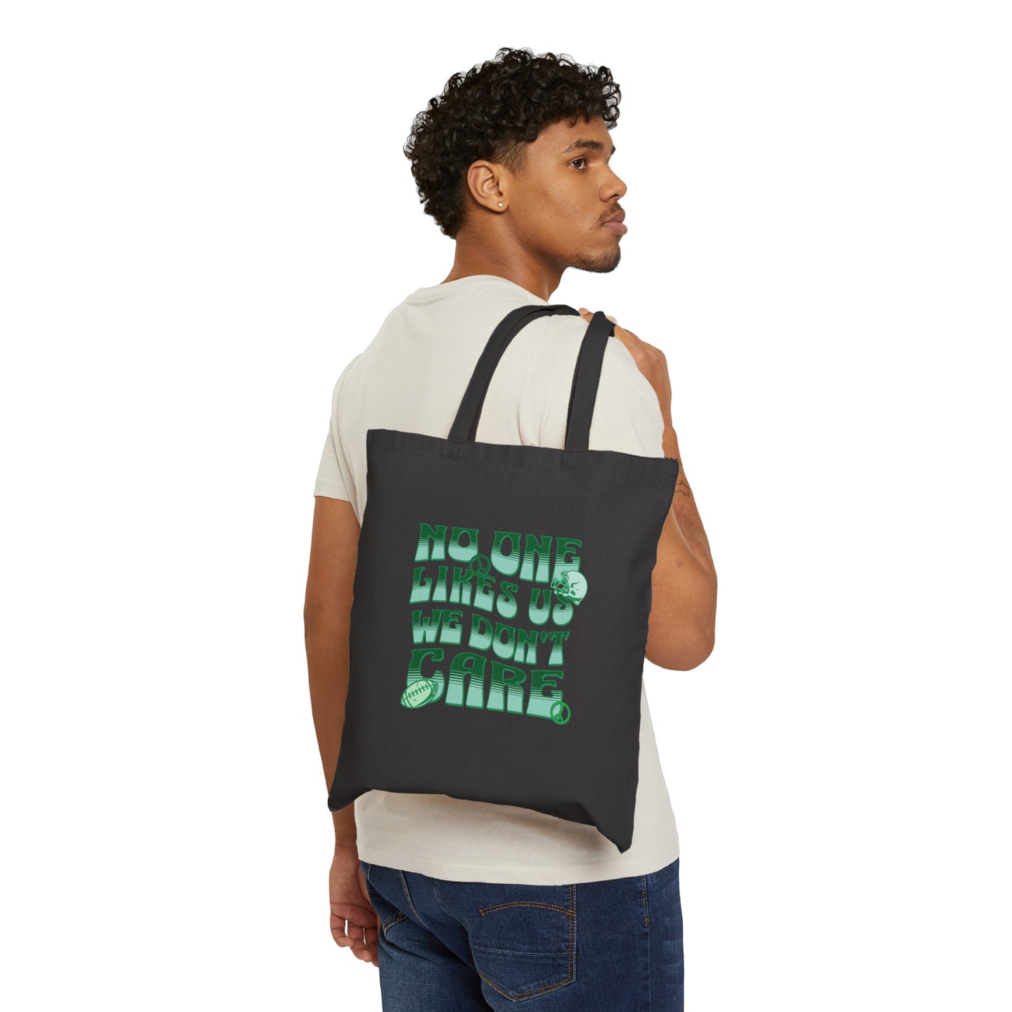 Philadelphia Football 'No One Likes Us We Don't Care' Tote Bag