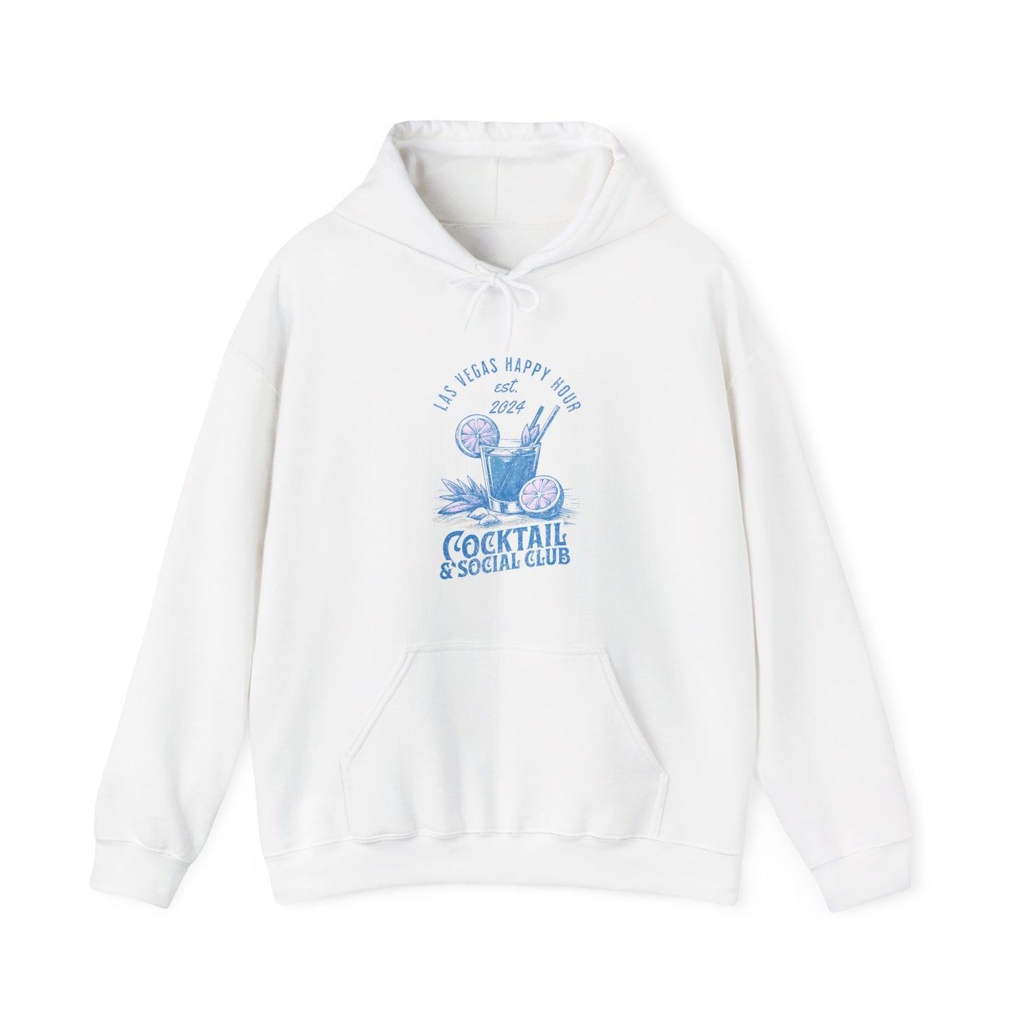 Las Vegas Happy Hour Cocktail and Social Club Hoodie Gift for Vegas Lovers