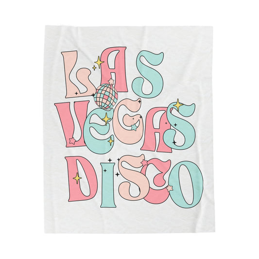 Las Vegas Disco Plush Blanket