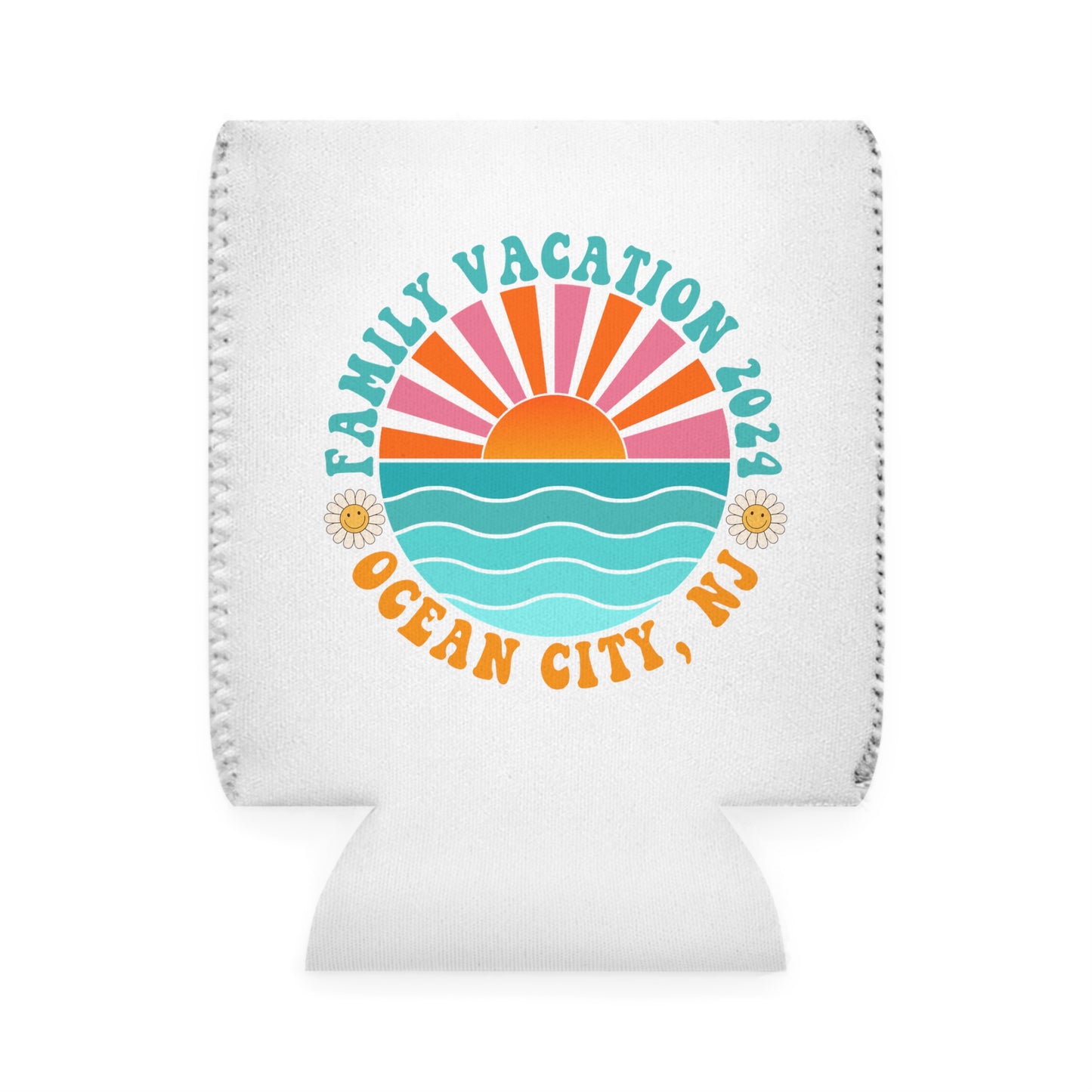 Ocean City NJ Family Vacation 2024 Cooler Sleeve