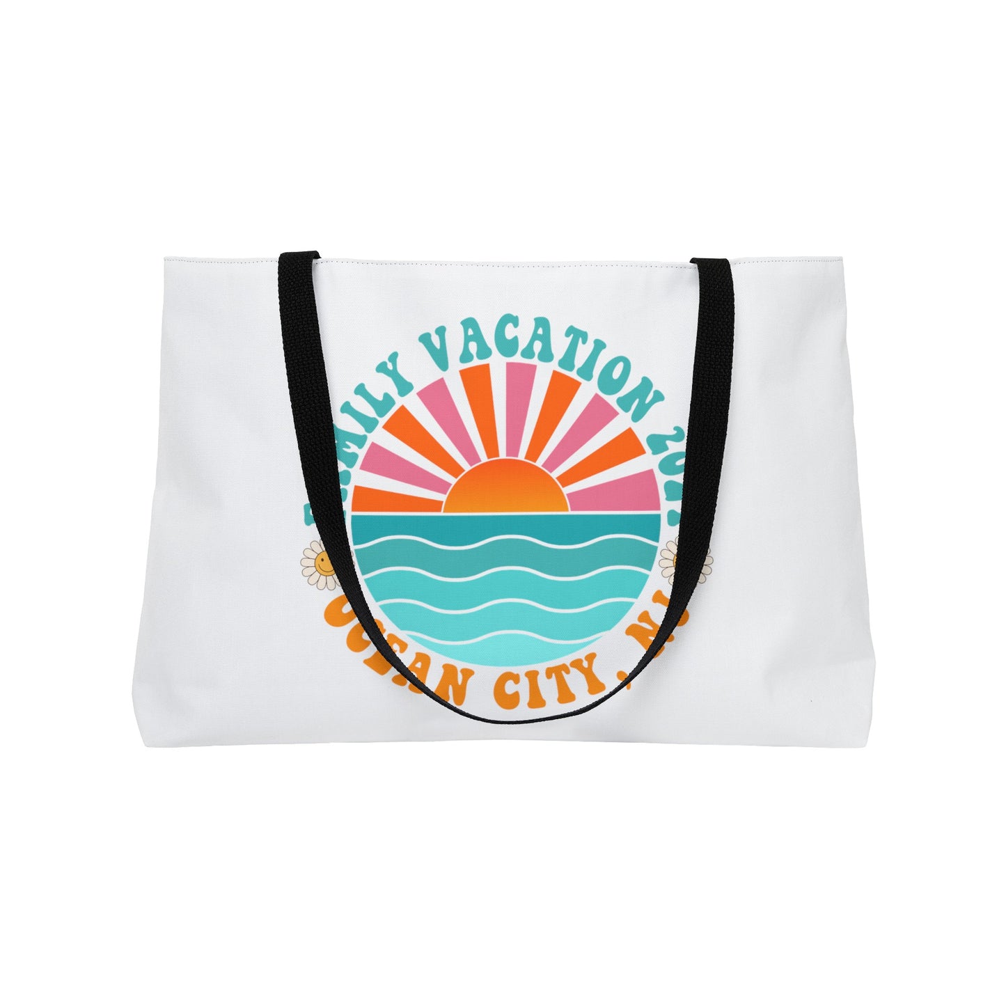 Ocean City NJ Family Vacation 2024 Weekender Beach Bag