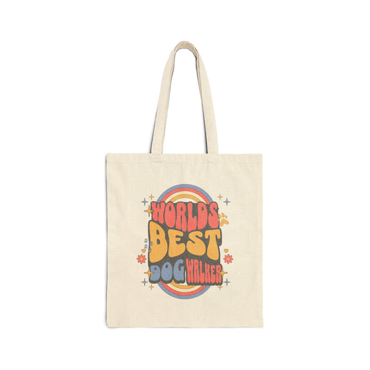 Worlds Best Dog Walker Tote Bag Gift Idea