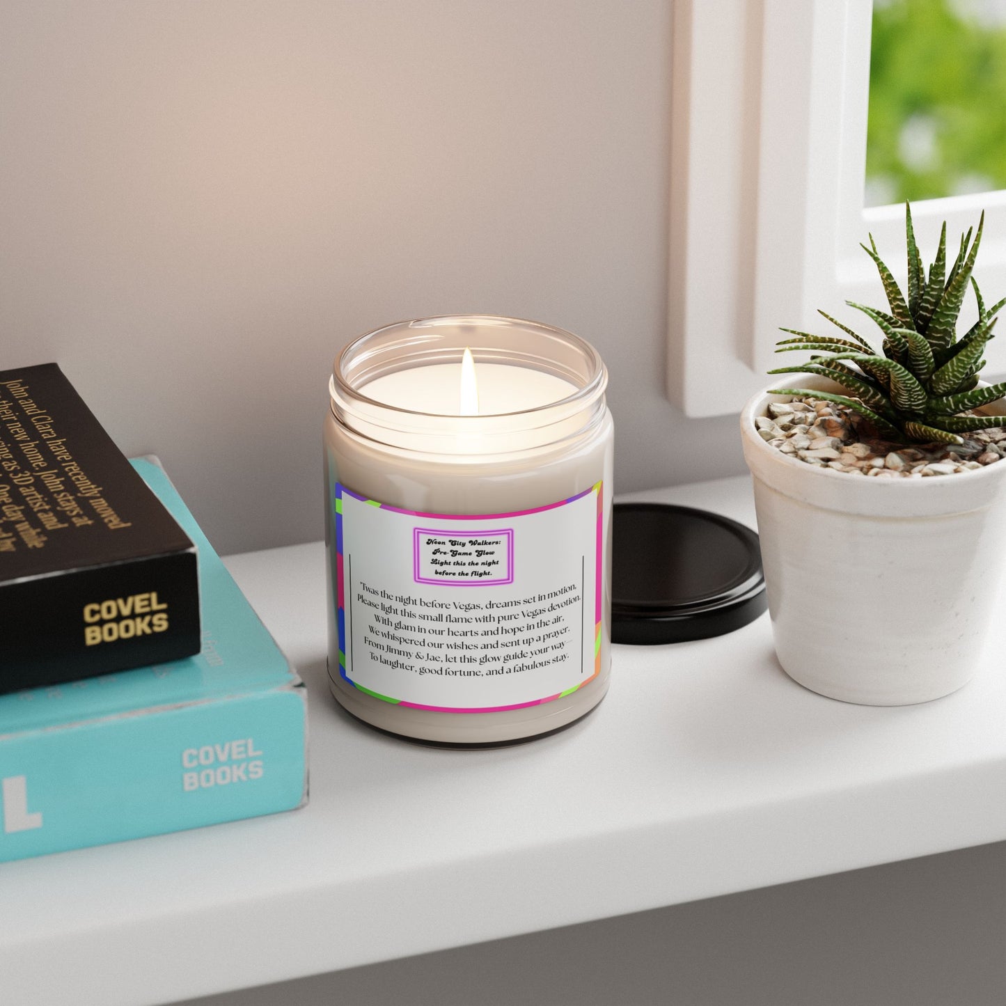 ‘Twas the Night Before Vegas – Neon City Walkers Candle