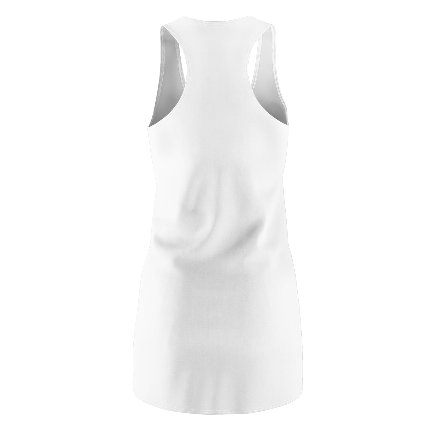Pickleball as Vegas Social Club Women's Cut & Sew Racerback Dress