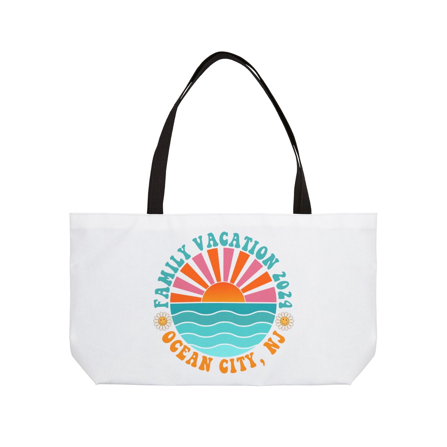 Ocean City NJ Family Vacation 2024 Weekender Beach Bag